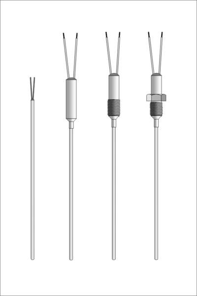 Temperature sensor TP-211_214 sheathed thermocouple