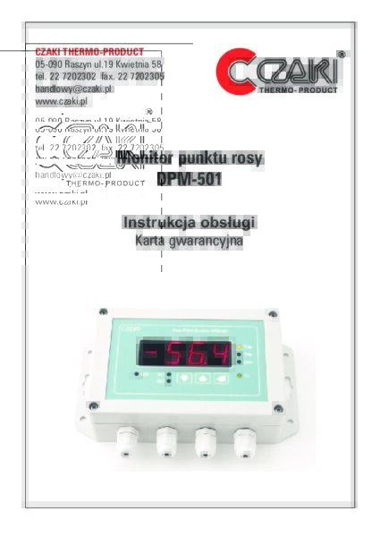 Programowalny monitor sygnału DPM-501