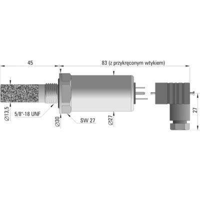 Humidity and temperature transmitter HTT-21