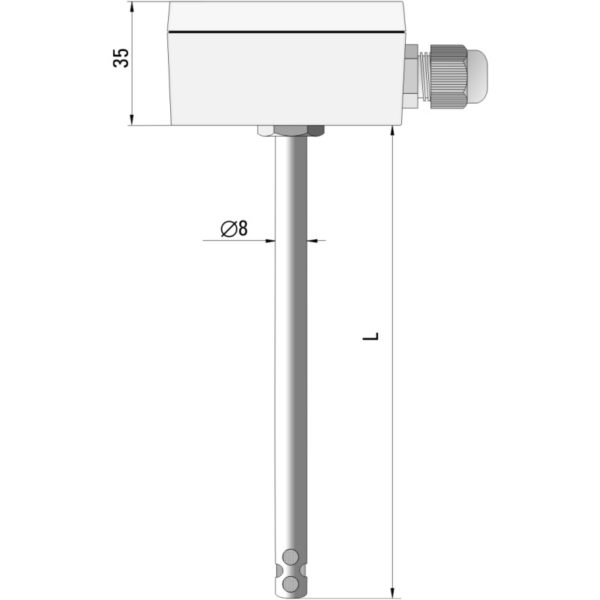 HTT-962 air temperature and humidity transmitter