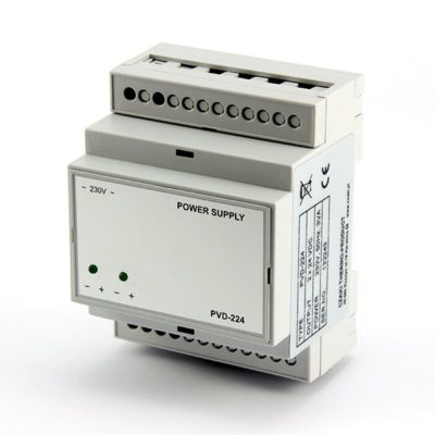 Zasilacz napięcia stałego PVD-224 (24VDC/2x50mA)