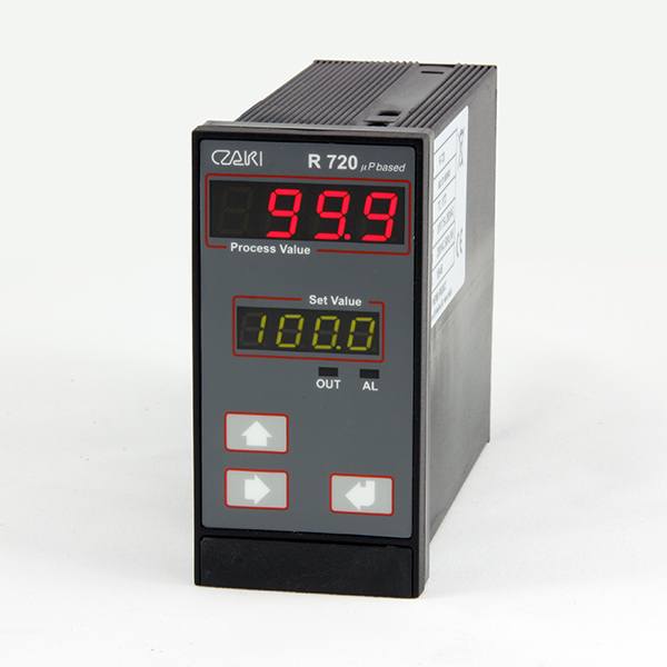 R-720 Regulator temperatury PID z profilem czasowym (interfejs szeregowy, autotuning)