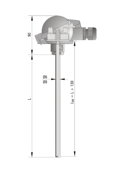 Czujnik temperatury TP-Exi-601_605