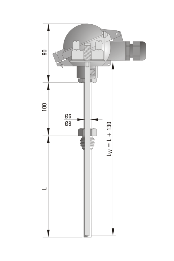 Czujnik temperatury TP-Exi-611_615