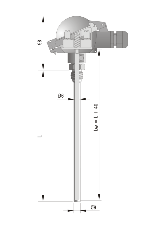 Czujnik temperatury TP-Exi-681