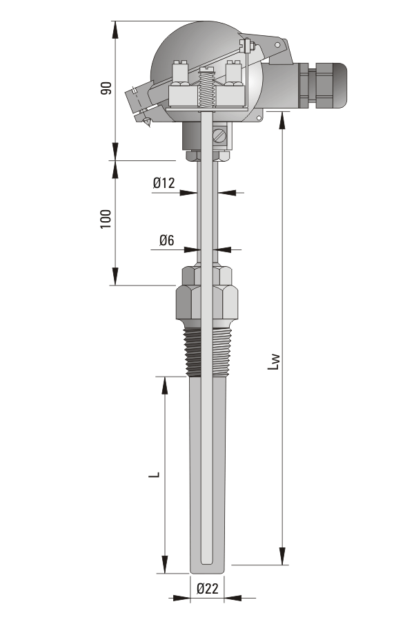 Czujnik temperatury TP-Exi-903