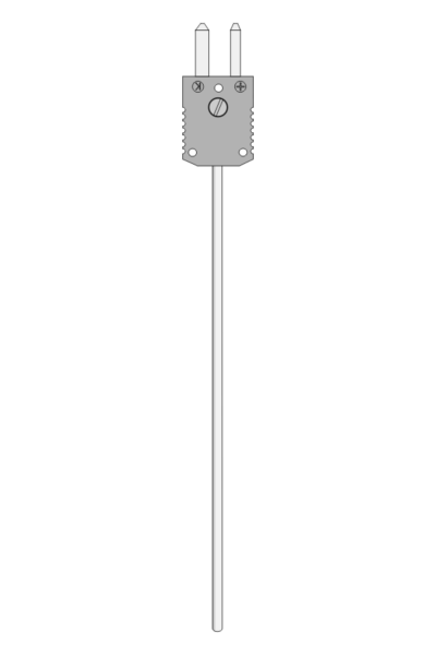 Czujnik temperatury TP-251_253 (termoelement płaszczowy, wtyk ST)