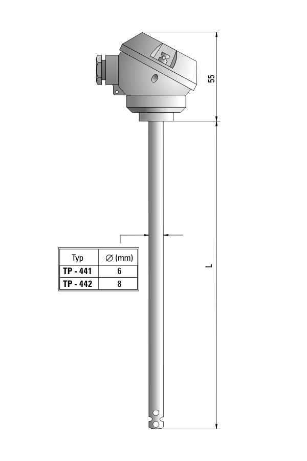 Czujnik temperatury TP-441_442