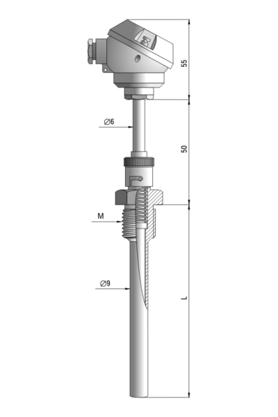 Temperature sensor TP-496