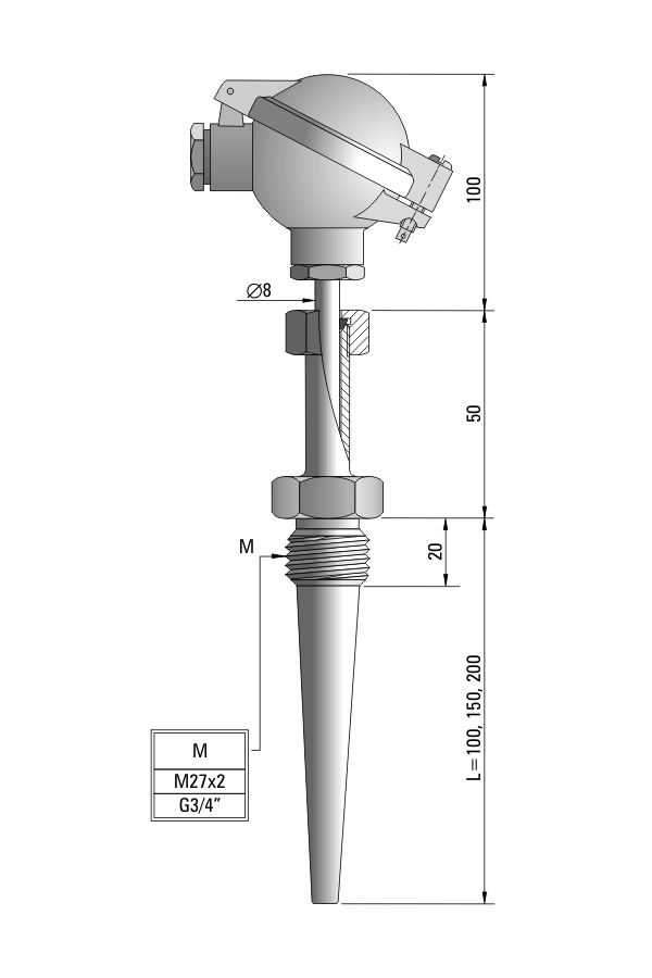 Temperature sensor TP-528