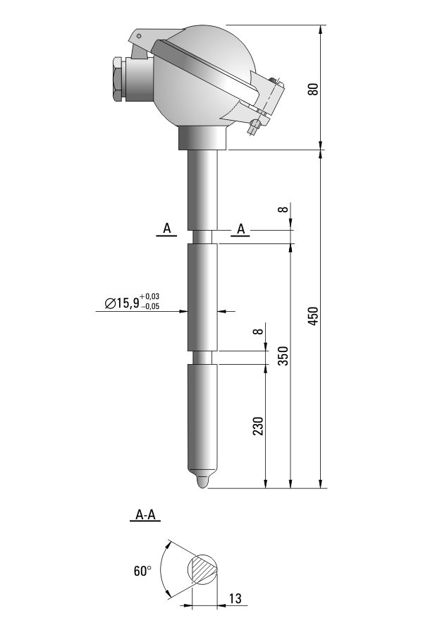 Temperature sensor TP-529