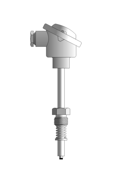 Czujnik temperatury TP-535 (powierzchnia łożysk, tulei, walców)