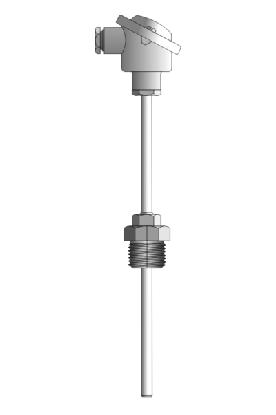 Czujnik temperatury TP-641_644 (z osłoną, wymienny wkład pomiarowy)