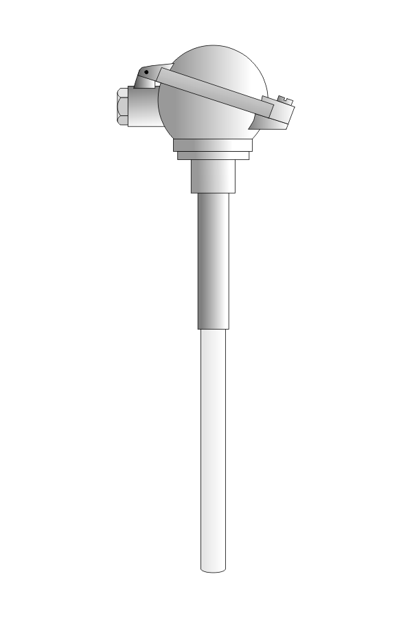 Czujnik temperatury TP-831_833 (podwójna osłona ceramiczna)