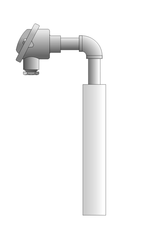 Czujnik_temperatury TP-941_944 (osłona z węglika krzemu)