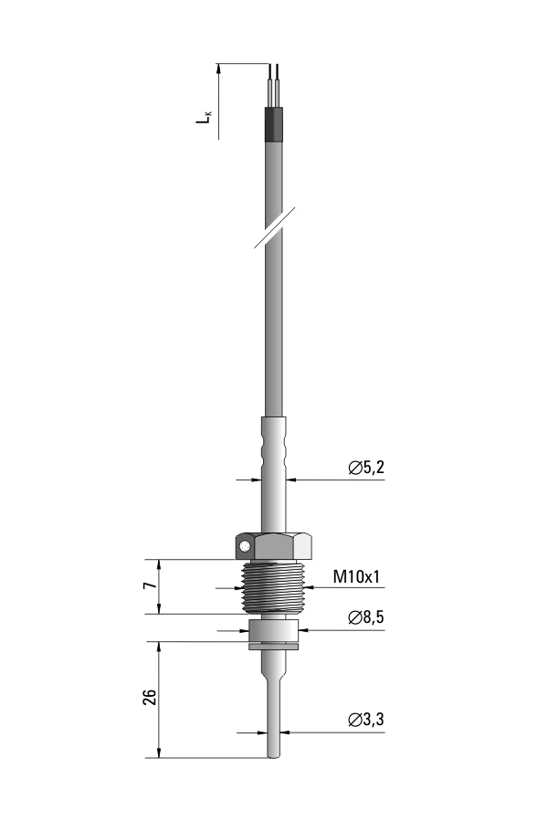 Czujnik temperatury TP-979 (instalacje CO)